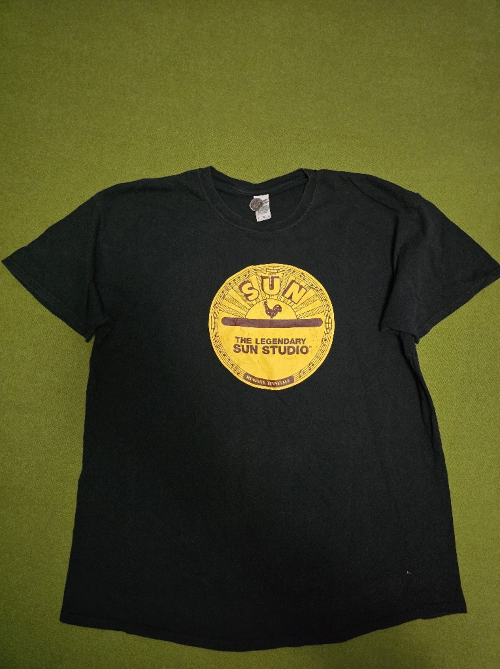 Black Graphic Tee - The Legendary Sun Studio